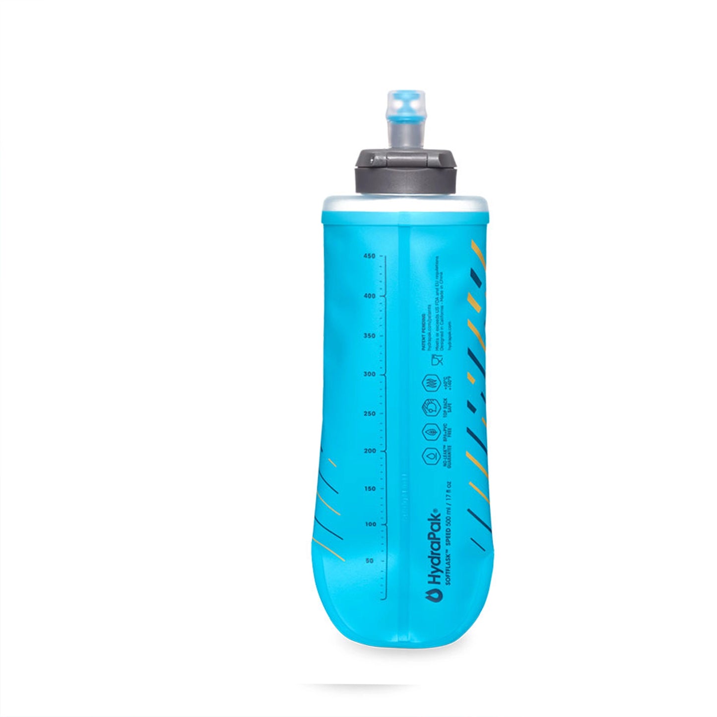 【Hydrapak】ハイドラパック Softflask Speed 500ml "マリブブルー"