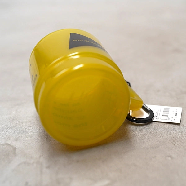 【and wander】アンドワンダー and wander logo PP mug "7Color"