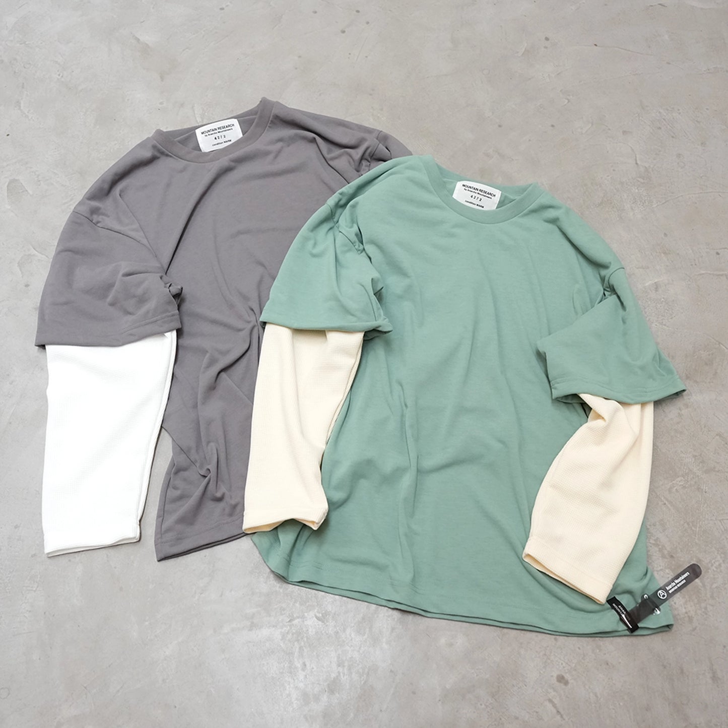 【Mountain Research】マウンテンリサーチ Layered Tee "2Color"