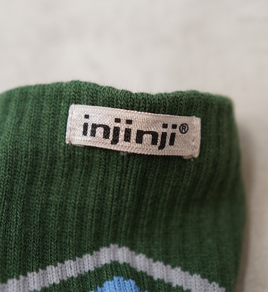 【injinji】インジンジ Trail Midweight Crew "5Color" ※ネコポス可