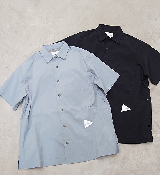 【and wander】アンドワンダー women's UV cut stretch SS shirt "2Color"