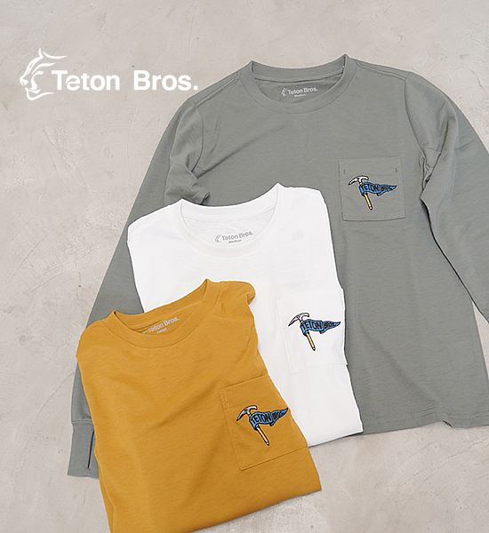 Teton Bros ティートンブロス TB Axe L/S Tee Yosemite ヨセミテ 通販 販売 Teton Bros ティートンブロス TB Axe L/S Tee Yosemite ヨセミテ 通販 販売