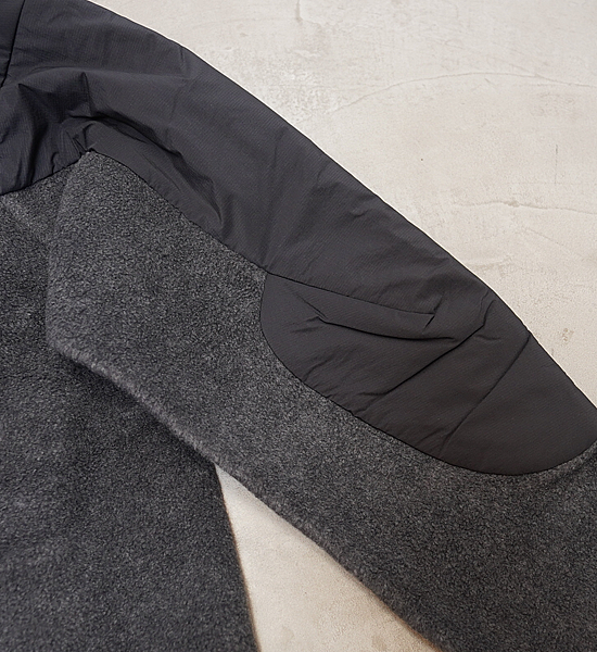 【and wander】アンドワンダー women's top fleece jacket "3Color"