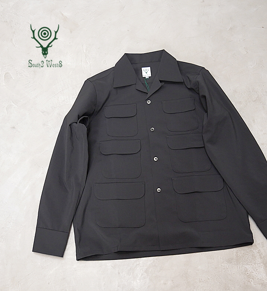 South2 West8 サウスツーウエストエイト 6 Pocket Classic Shirt-Poly South2 West8 サウスツーウエストエイト 6 Pocket Classic Shirt-Poly