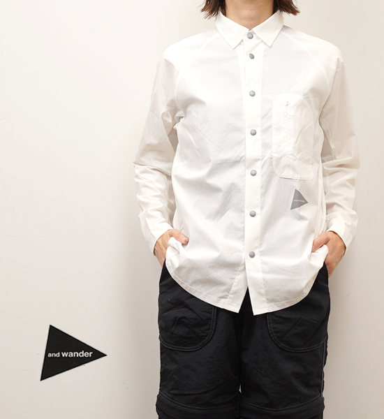 and wander アンドワンダー fleece base LS shirt – Yosemite and wander アンドワンダー fleece base LS shirt – Yosemite
