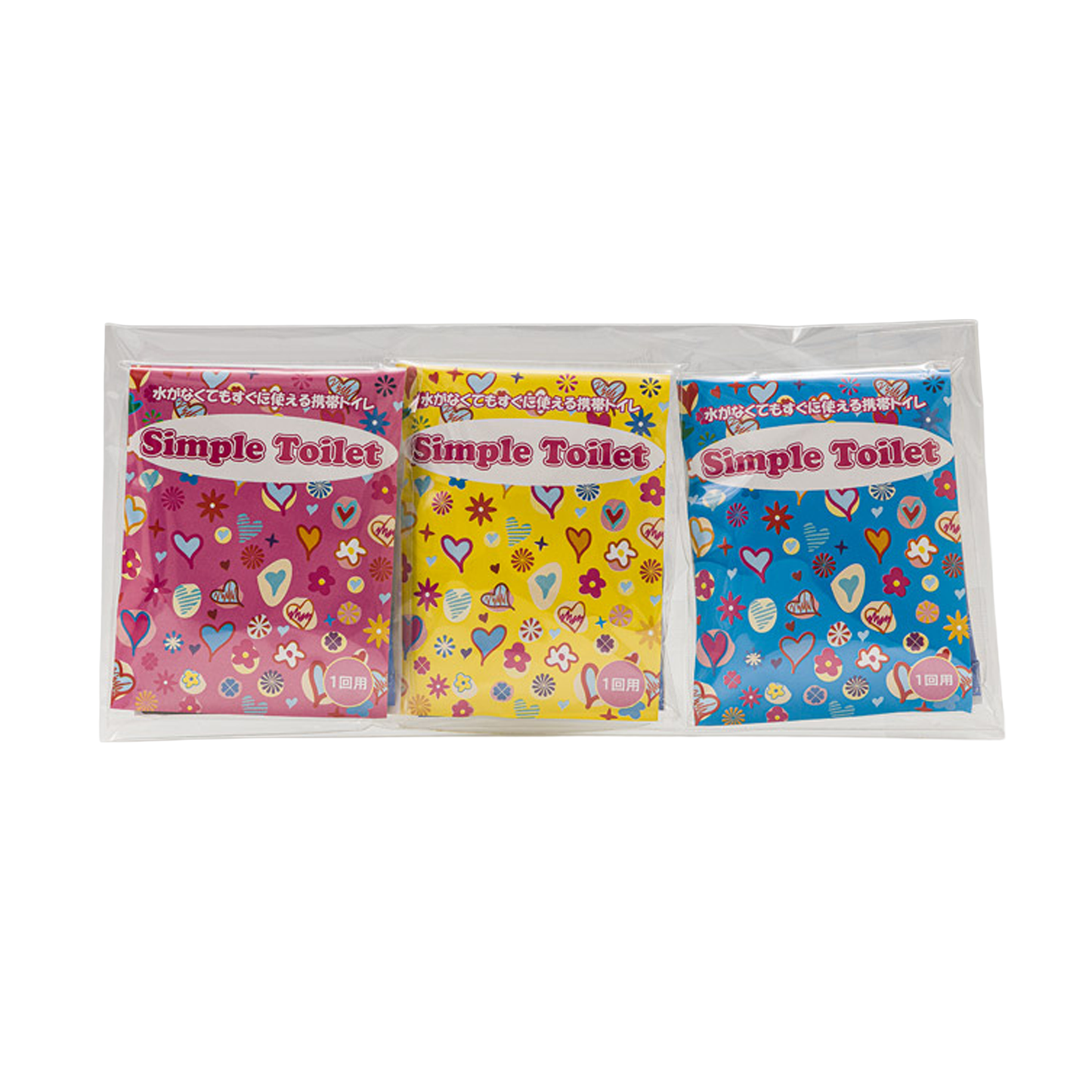 【アイ・イー・ジェー】 Simple Toilet 3P ※ネコポス可