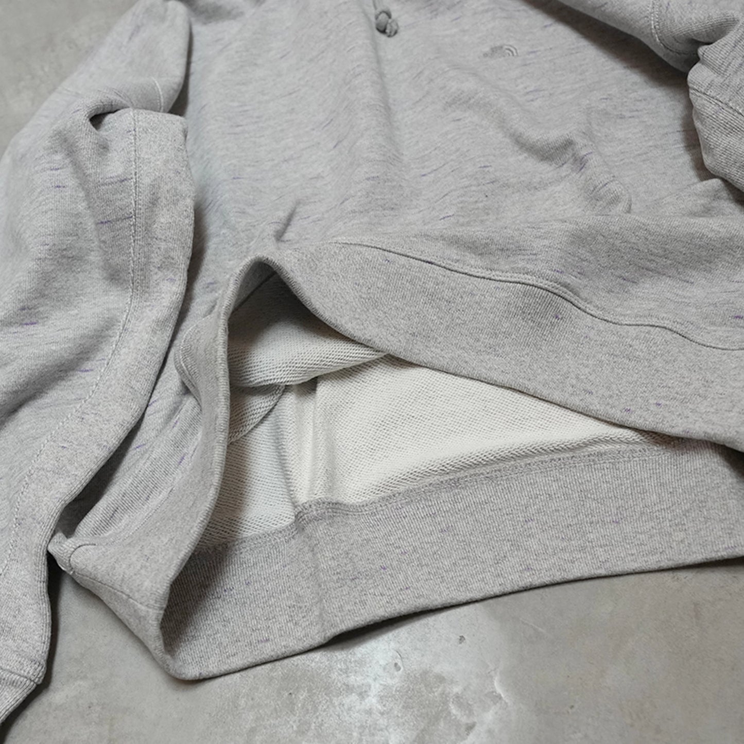 【THE NORTH FACE Purple Label】ノースフェイスパープルレーベル men's Field Hoodie "Mix Gray"