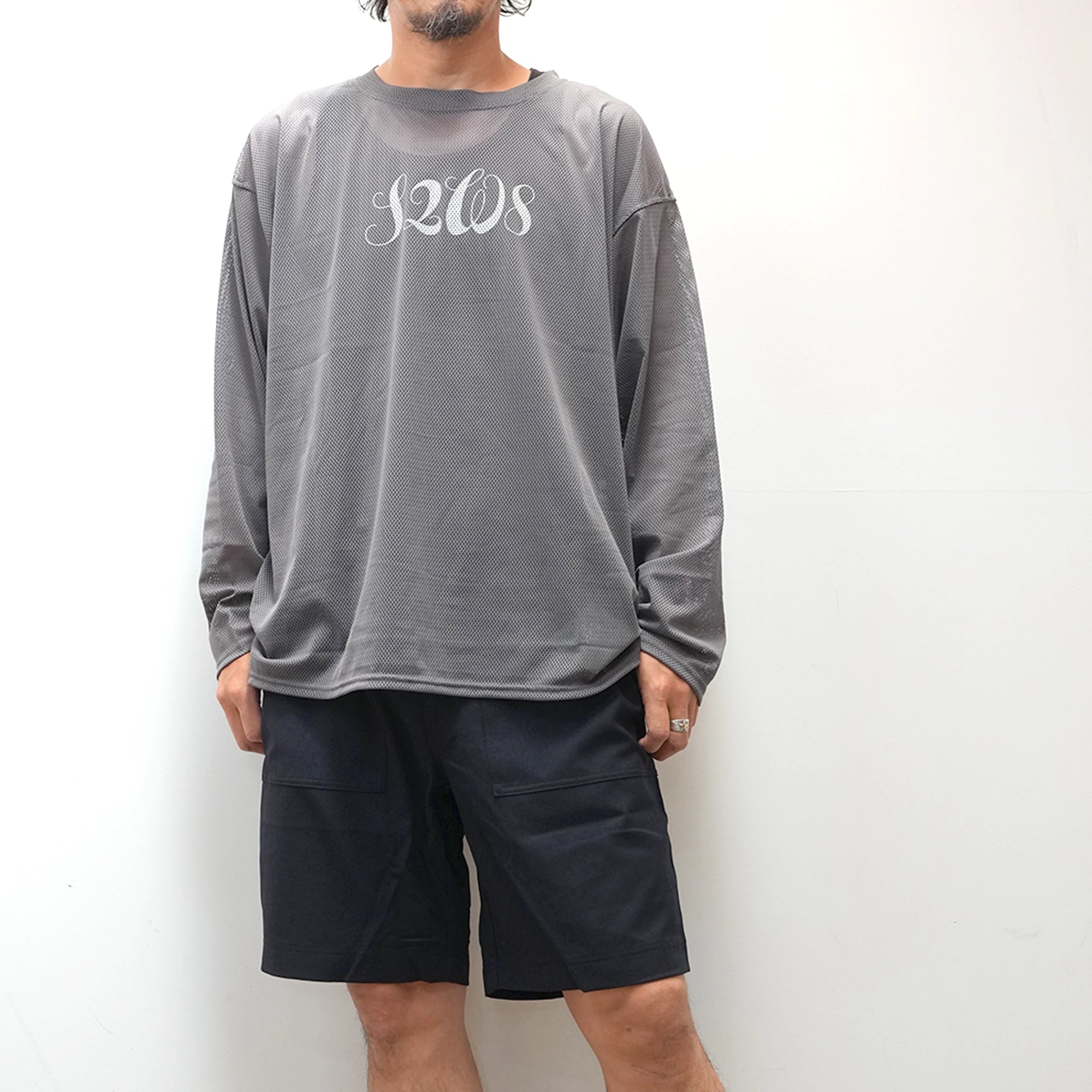 South2West8 S2W8 / サウスツーウエストエイト | String Crew Neck Shirt トレーナー トップス | M | グリーン/ライトブルー | メンズ South2 West8 サウスツーウエストエイト L/S Crew Neck Shirt - Knit