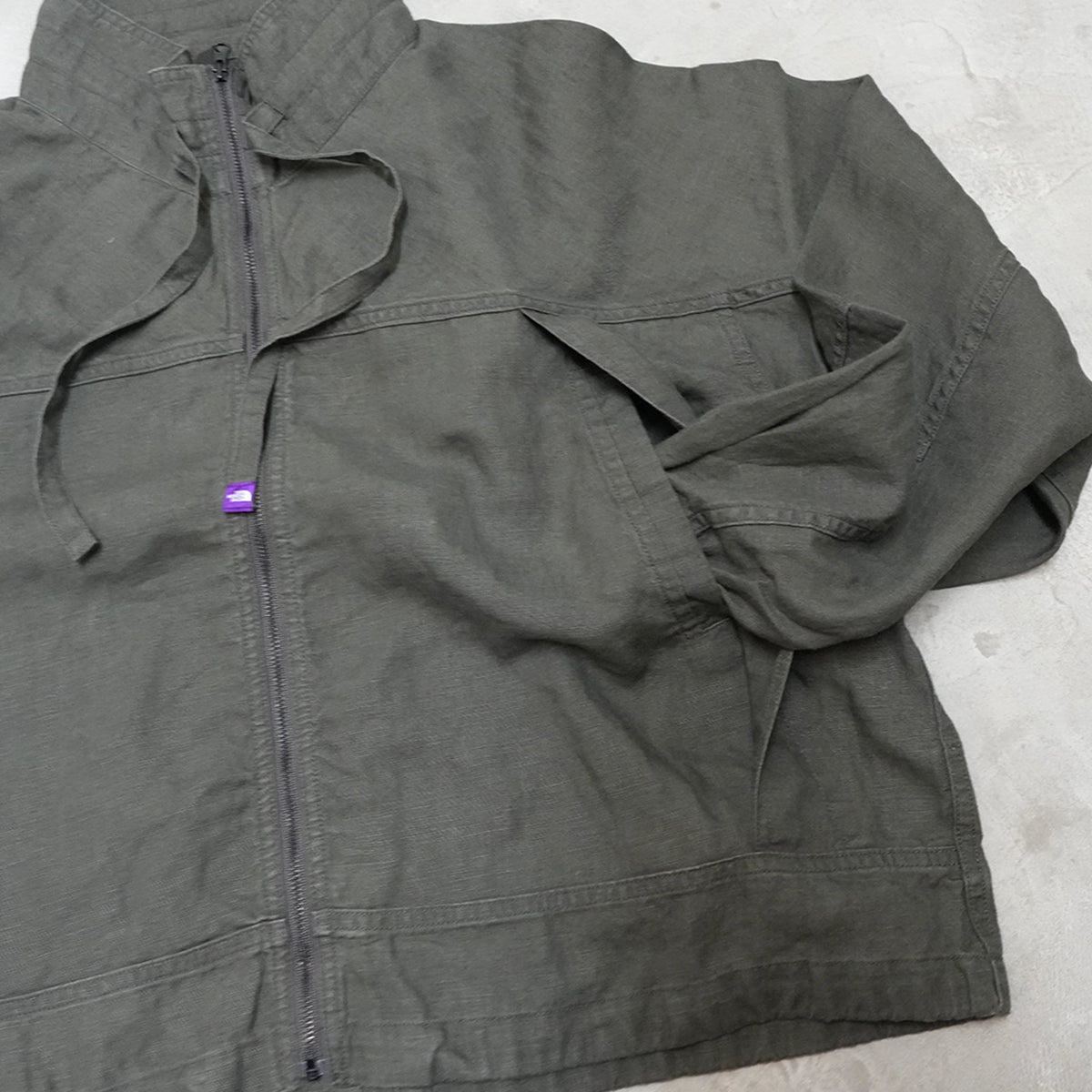 【THE NORTH FACE Purple Label】ノースフェイスパープルレーベル women's Hemp Mountain Field Cropped Jacket "2Color"