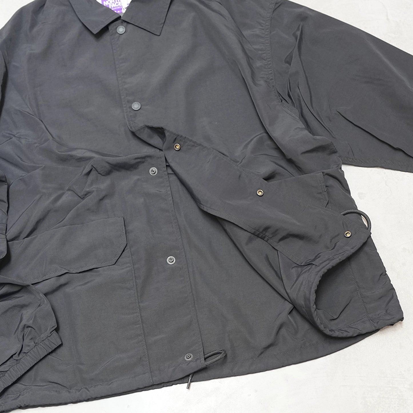 【THE NORTH FACE Purple Label】ノースフェイスパープルレーベル men's PERTEX UNLIMITED Field Coach Jacket "Black"