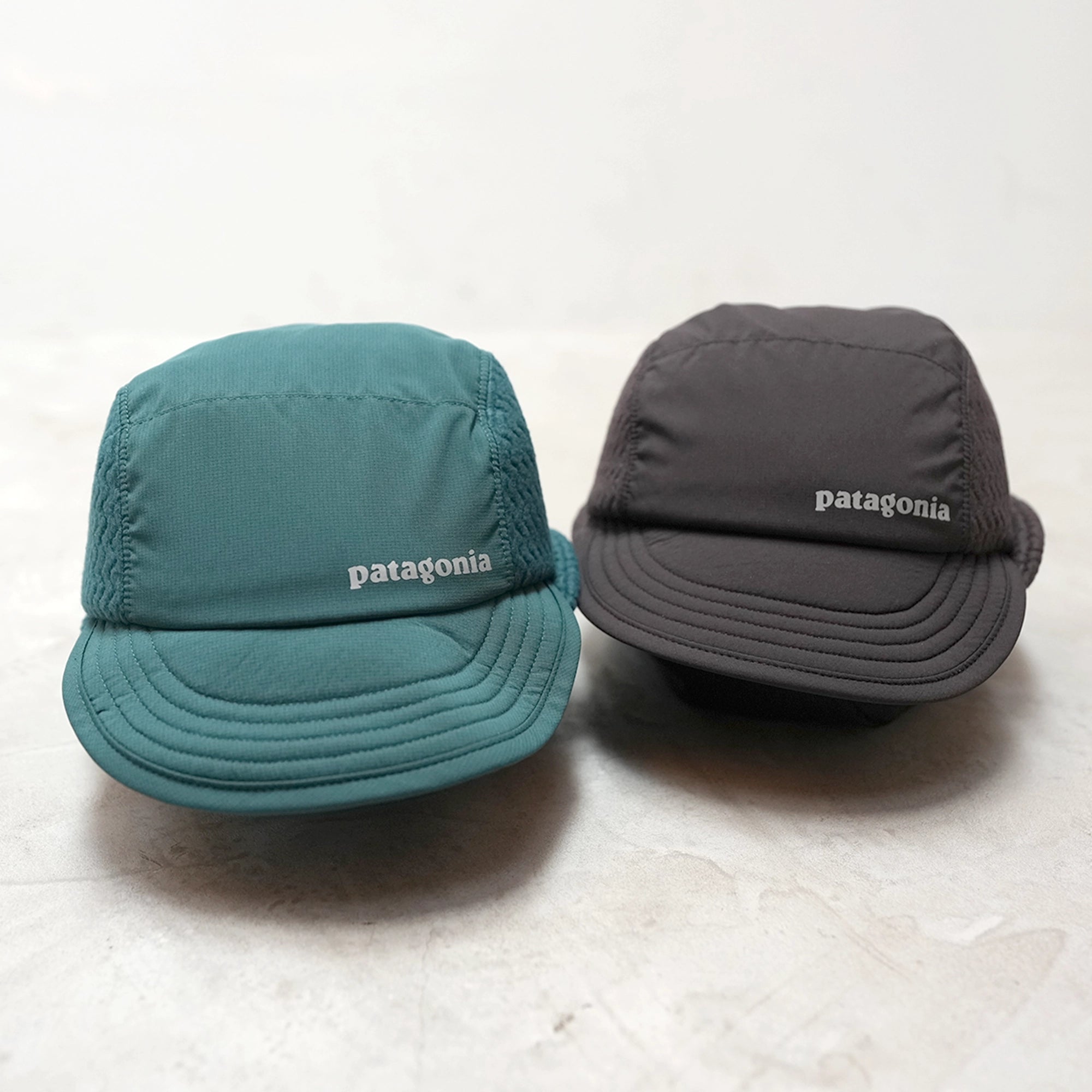 patagonia フリースキャップ WINTER DUCKBILL CAP 90's PATAGONIA「Winter Duckbill Cap」総柄 USA製 フリースキャップ