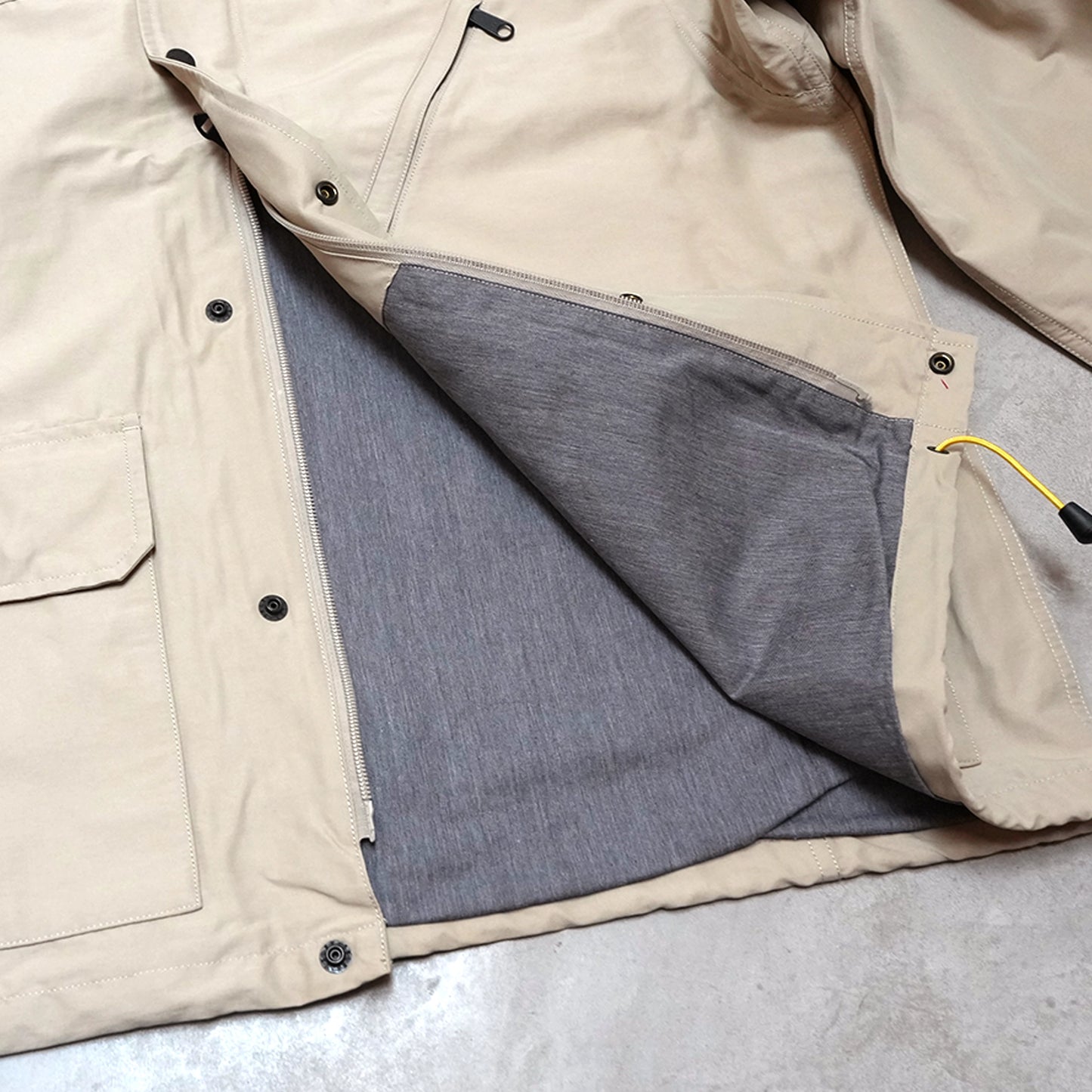 【THE NORTH FACE Purple Label】ノースフェイスパープルレーベル men's Double Peak Field Jacket "Beige"