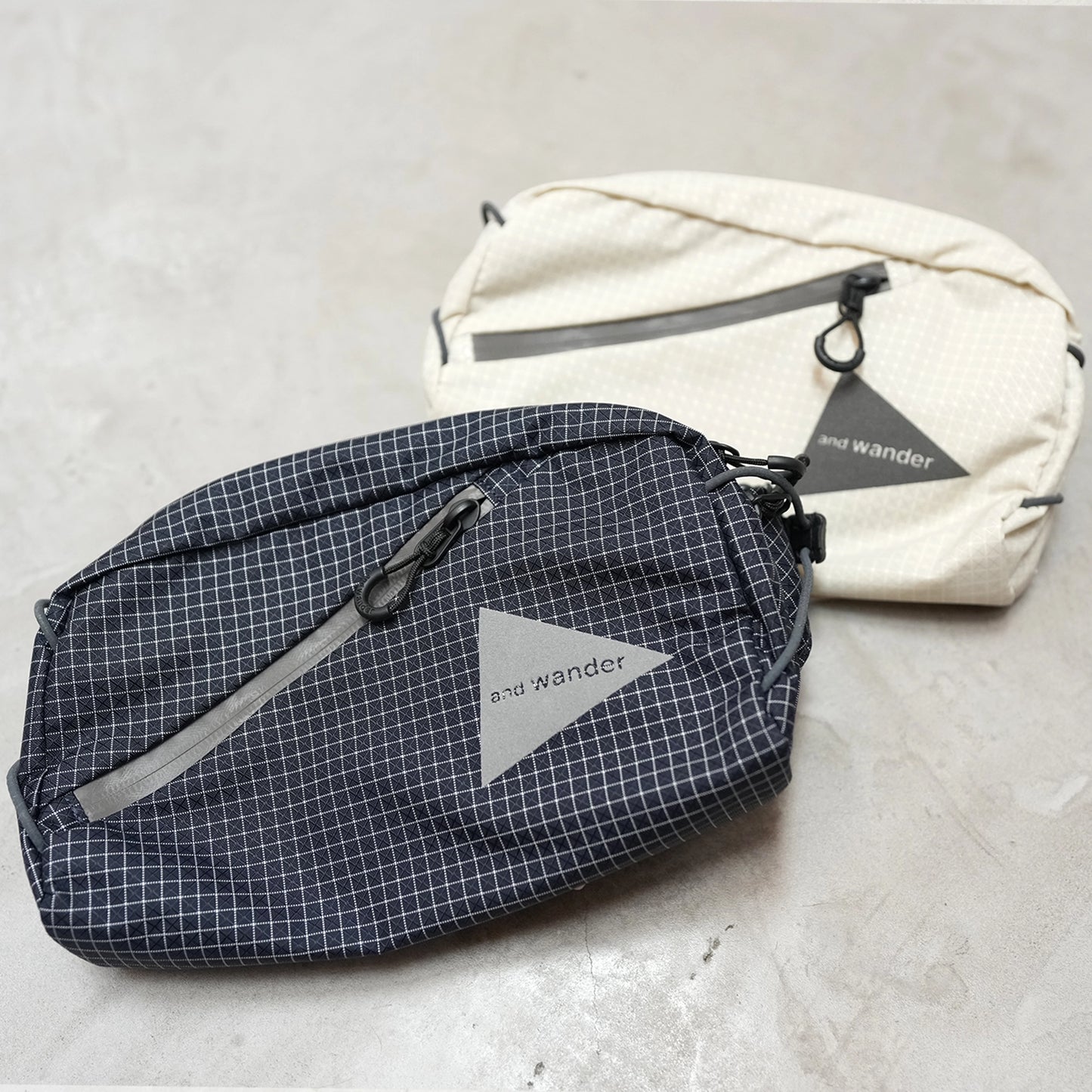 【and wander】アンドワンダー ocean rip waist bag ”2Color” ※ネコポス可