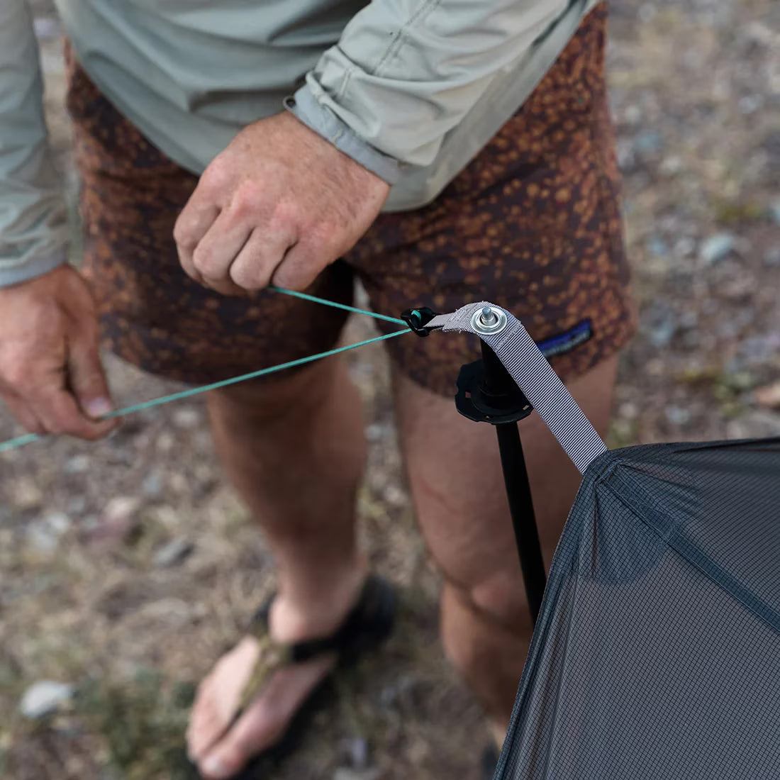 【Gossamer Gear】ゴッサマーギア Twinn Tarp "Gray"