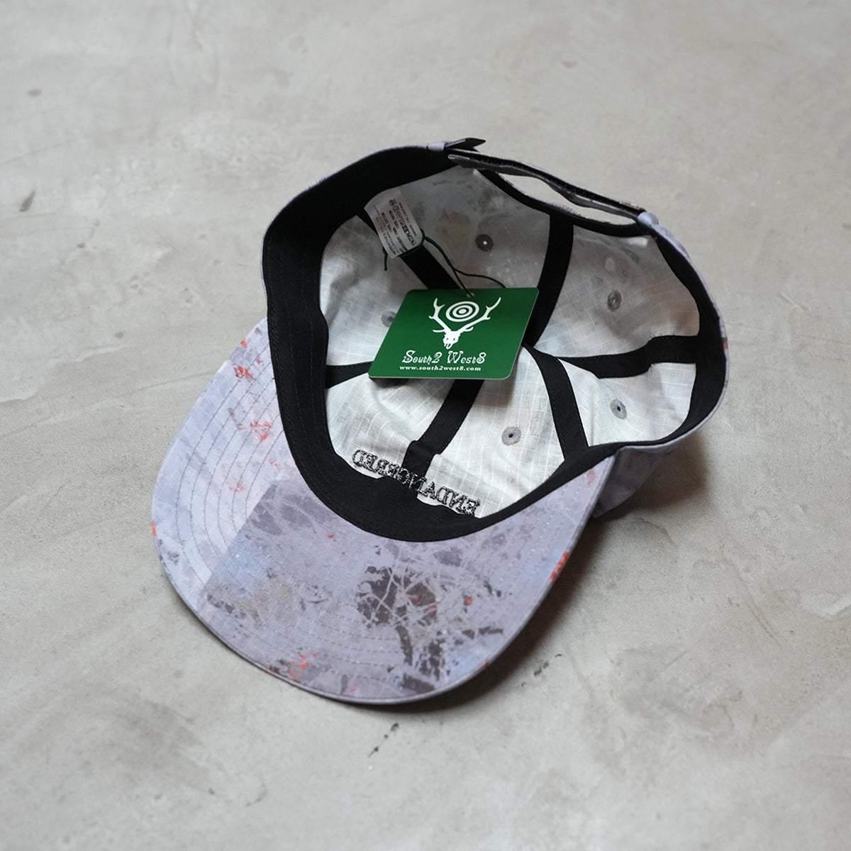 【South2 West8】サウスツーウエストエイト 〈SOUTH2 WEST8〉x〈BEN MILLER〉6 Panel Cap - Printed Cotton Ripstop "2Color"