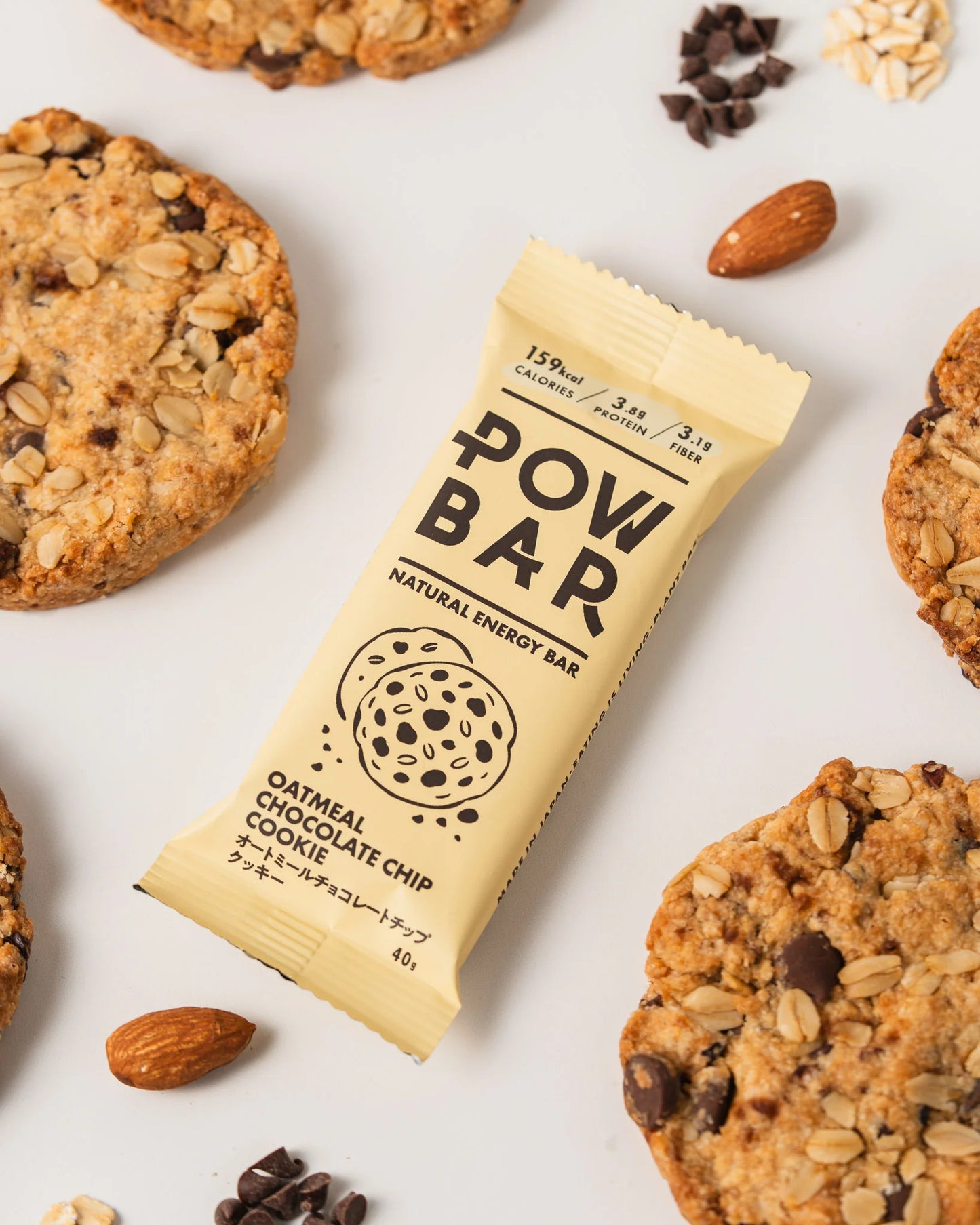 【THE POW BAR】 パウバー OATMEAL CHOCOLATE CHIP COOKIE