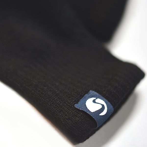 【SWANY】スワニー unisex Merino Knit Glove "Black" ※ネコポス可