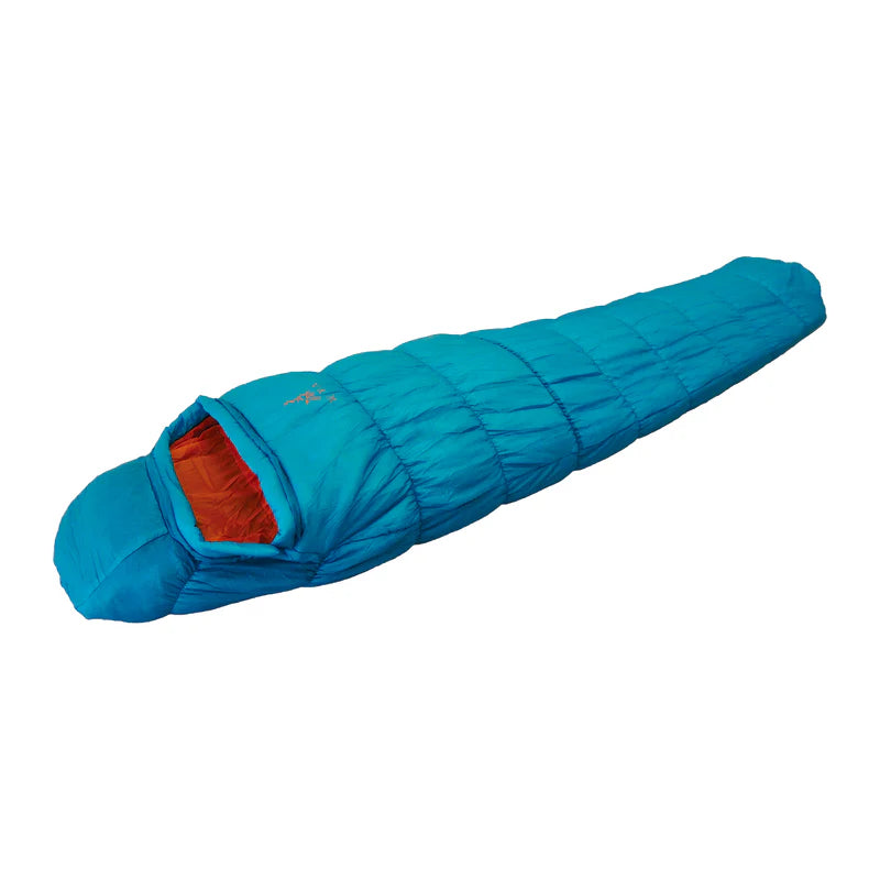 【KIVA OUTDOORS】 キバ アウトドアドアーズ Explorer 100 Sleeping Bag "Caribbean Sea"