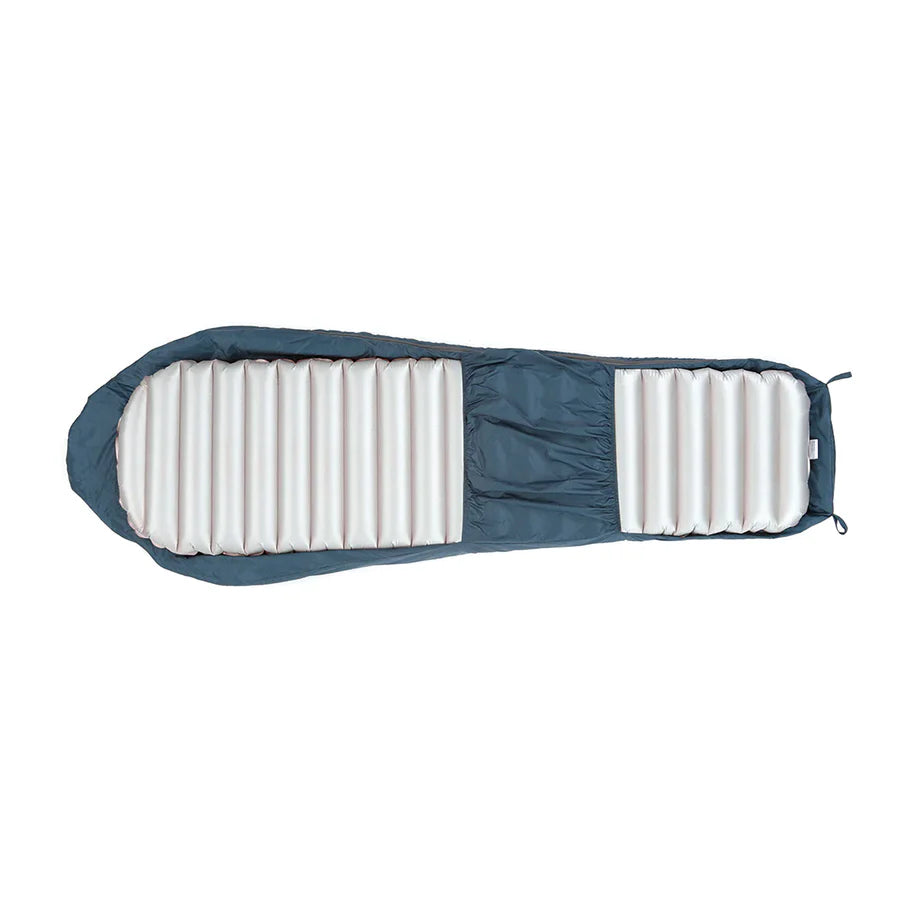 【KIVA OUTDOORS】 キバ アウトドアドアーズ Prism 60 Sleeping Bag "Raft Blue"