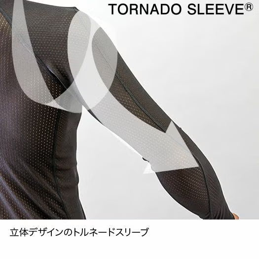【finetrack】ファイントラック men's Dry Layer Basic Long Sleeve "Black" ※ネコポス可