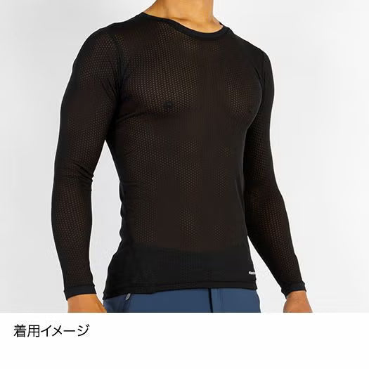 【finetrack】ファイントラック men's Dry Layer Basic Long Sleeve "Black" ※ネコポス可