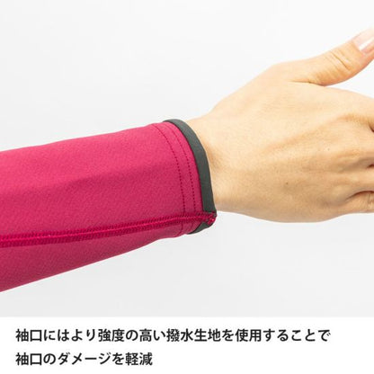 【finetrack】ファイントラック women's Flood Rush Zip Neck "2Color"