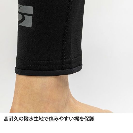 【finetrack】ファイントラック women's Flood Rush Leg Guard Tights "Black"