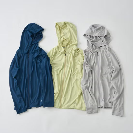 【finetrack】 ファイントラック women's ドラウトシェードフルジップパーカー "3Color" ※ネコポス可