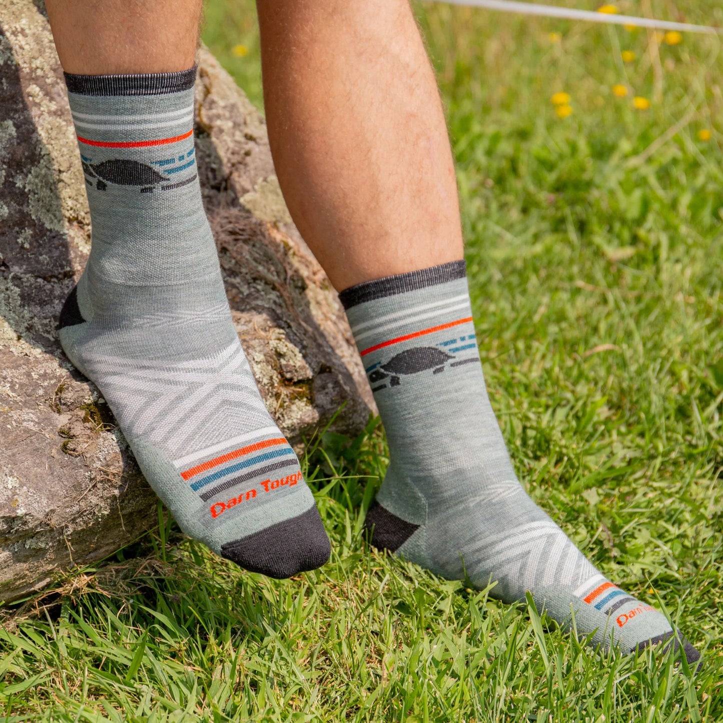 【DARN TOUGH VERMONT】 ダーンタフバーモント Pacer Micro Crew Ultra-Lightweight Running Socks "Seafoam" ※ネコポス可