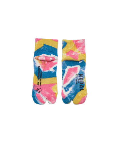 【Mountain Research】マウンテンリサーチ Tie Dye Tabi "Blue×Yellow×Pink" ※ネコポス可