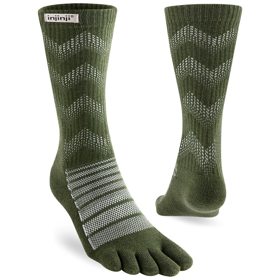 【injinji】インジンジ Outdoor Midweight Crew Wool "3Color" ※ネコポス可