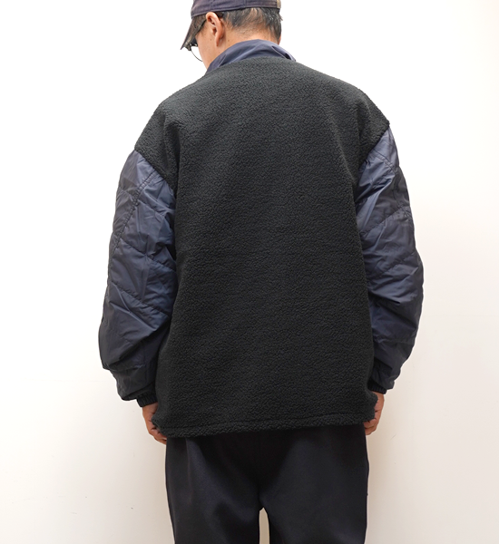 【nanamica】ナナミカ men's Reversible Wind Jacket "Dark Navy"