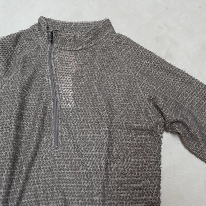 【milestone】マイルストーン unisex Cloud Half-Zip "2Color"