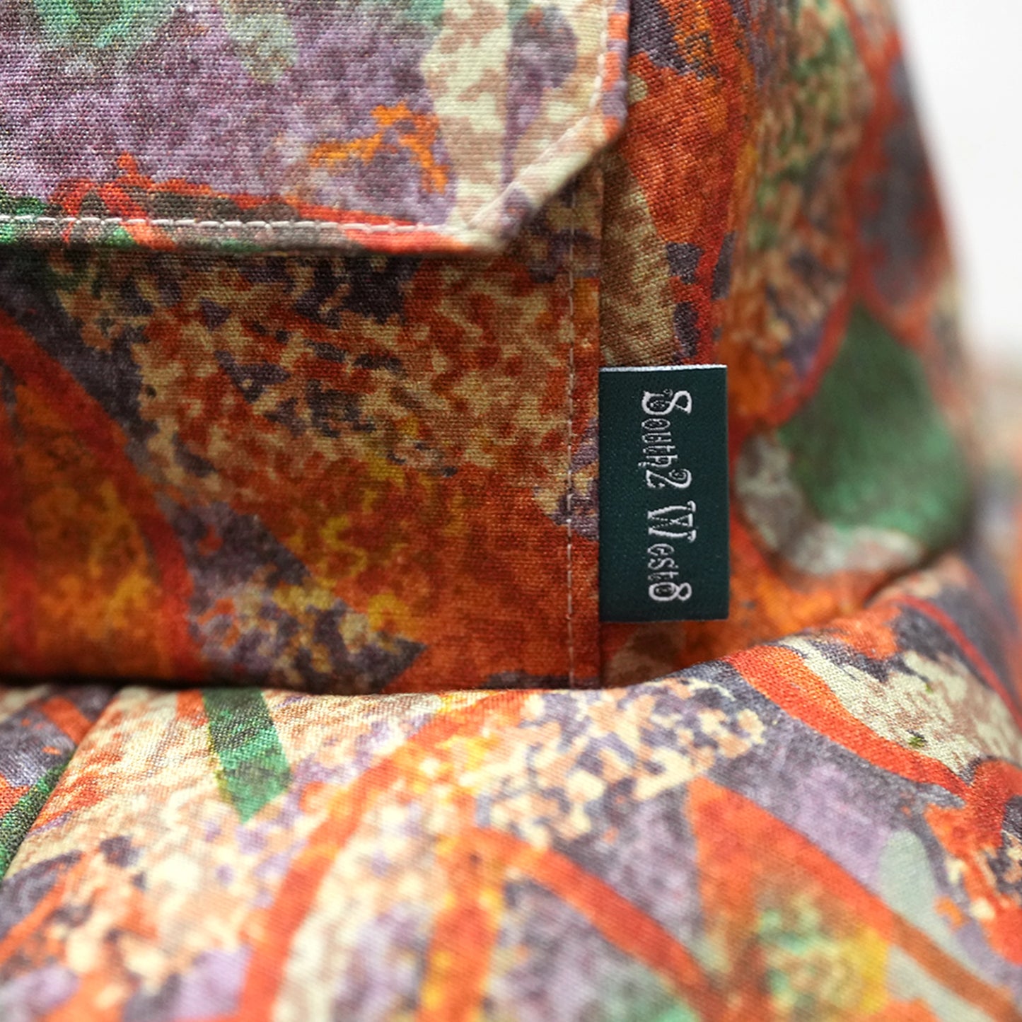 【South2 West8】サウスツーウエストエイト Long Brim Hat-Cotton Ripstop/3Layer " Forest"