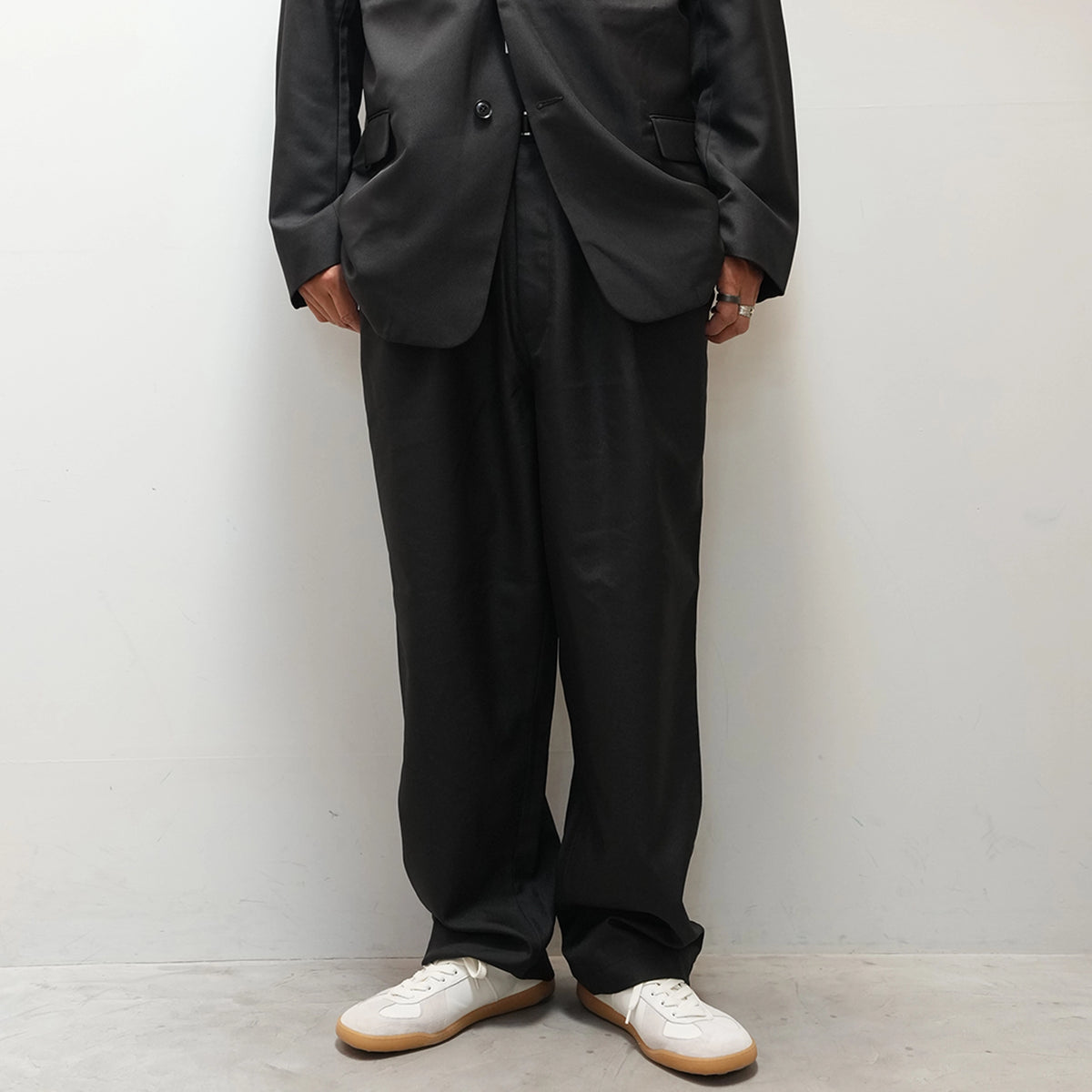 【nanamica】ナナミカ men's Polyester Twill Club Pants "Black"