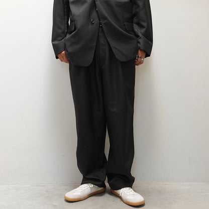 【nanamica】ナナミカ men's Polyester Twill Club Pants "Black"