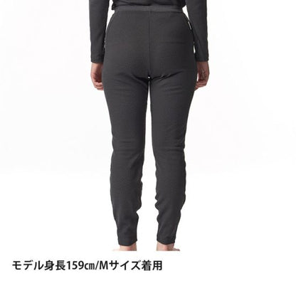 【finetrack ファイントラック women's ドラウトサーモタイツ "カーボン"