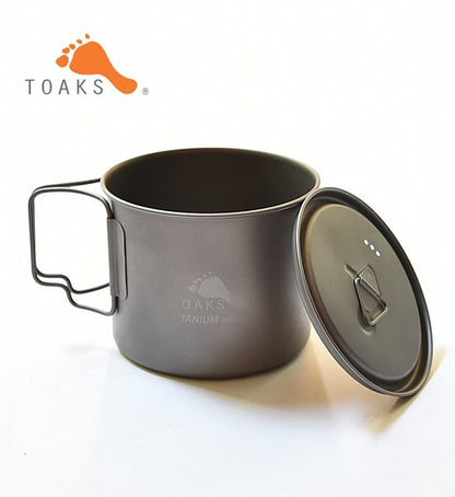 【TOAKS】 トークス Light Titanium Pot 550ml