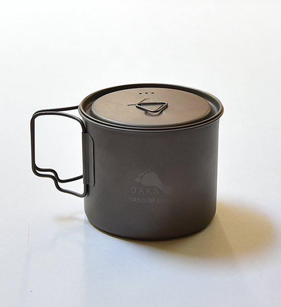 【TOAKS】 トークス Light Titanium Pot 550ml