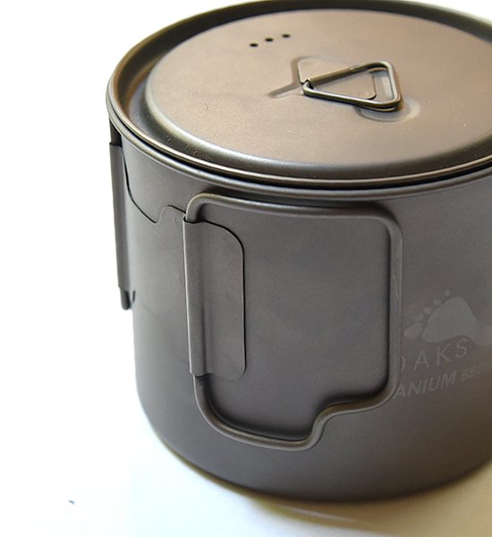 【TOAKS】 トークス Light Titanium Pot 550ml