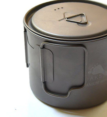 【TOAKS】 トークス Light Titanium Pot 550ml