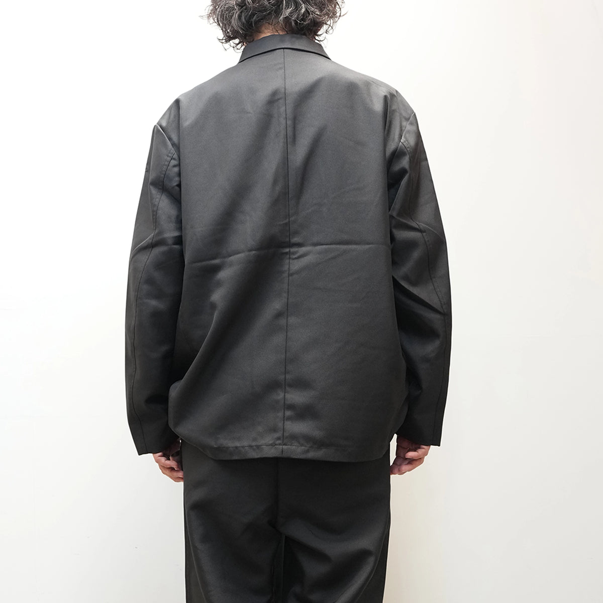 【nanamica】ナナミカ men's Polyester Twill Club Jacket "Black"