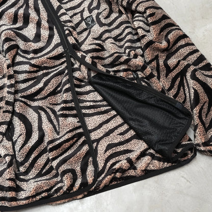 【South2 West8】サウスツーウエストエイト men's Piping Jacket-Poly Fleece/Printed "Beige"