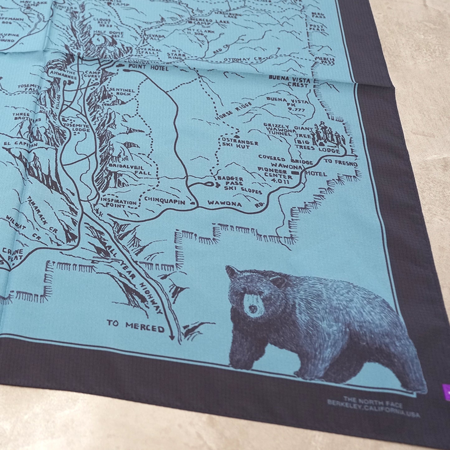 【THE NORTH FACE Purple Label】ノースフェイスパープルレーベル Mountain Field Scarf "2Color" ※ネコポス可