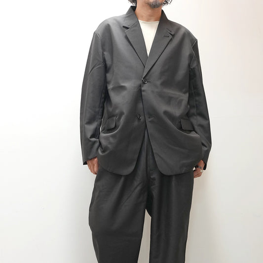【nanamica】ナナミカ men's Polyester Twill Club Jacket "Black"