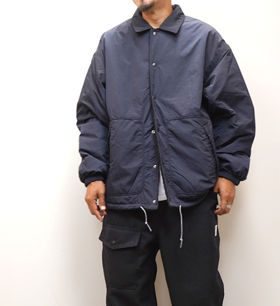 【nanamica】ナナミカ men's Reversible Wind Jacket "Dark Navy"