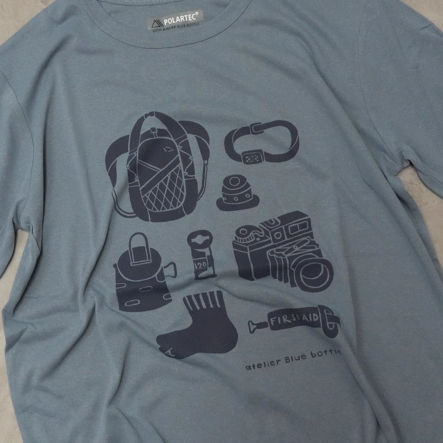【atelier Blue bottle】アトリエブルーボトル Hiker’s TEC-T (ブルボの道具) "2Color" ※ネコポス可