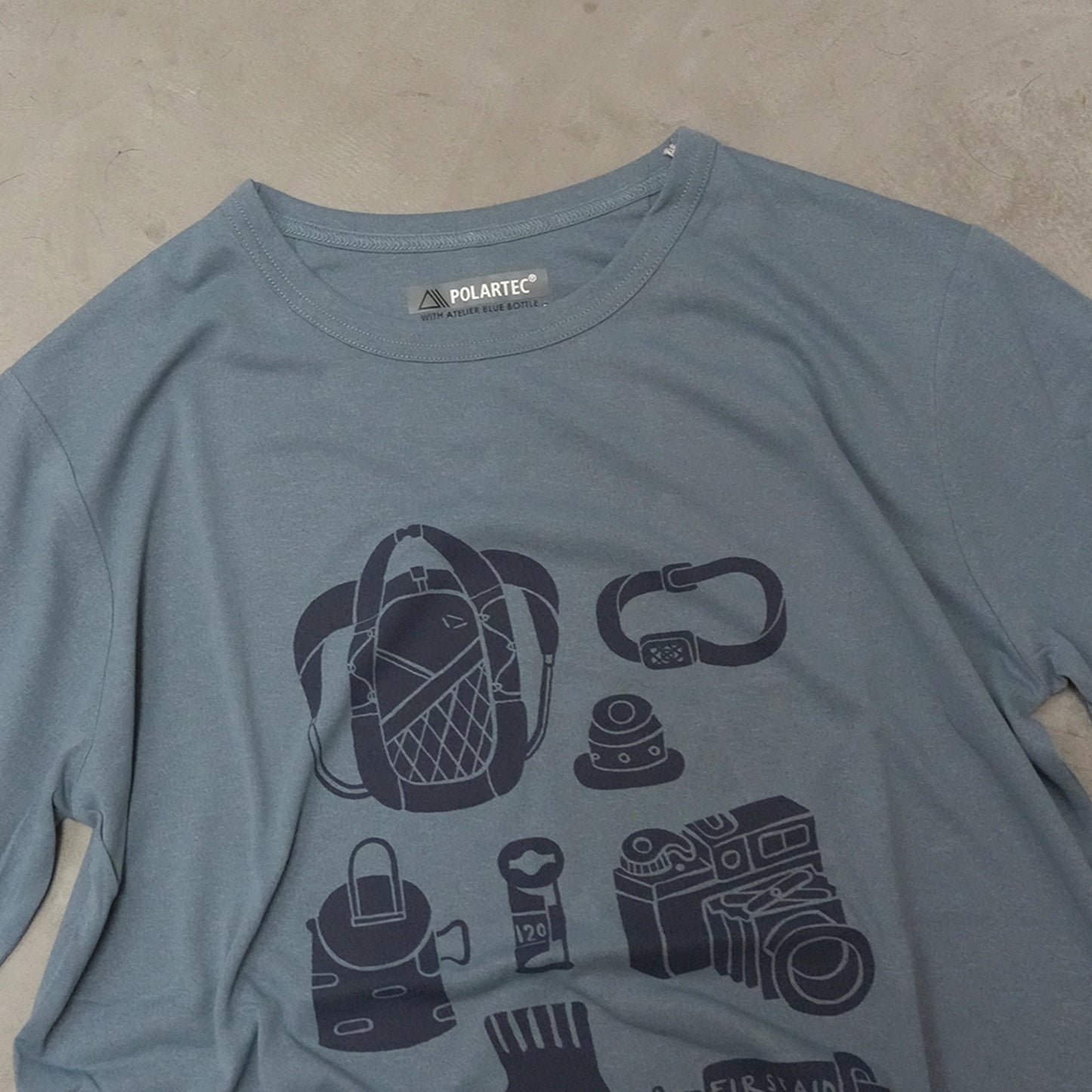 【atelier Blue bottle】アトリエブルーボトル Hiker’s TEC-T (ブルボの道具) "2Color" ※ネコポス可