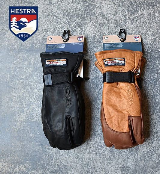 【HESTRA】 ヘストラ 3-Finger Full Leather "2Color"