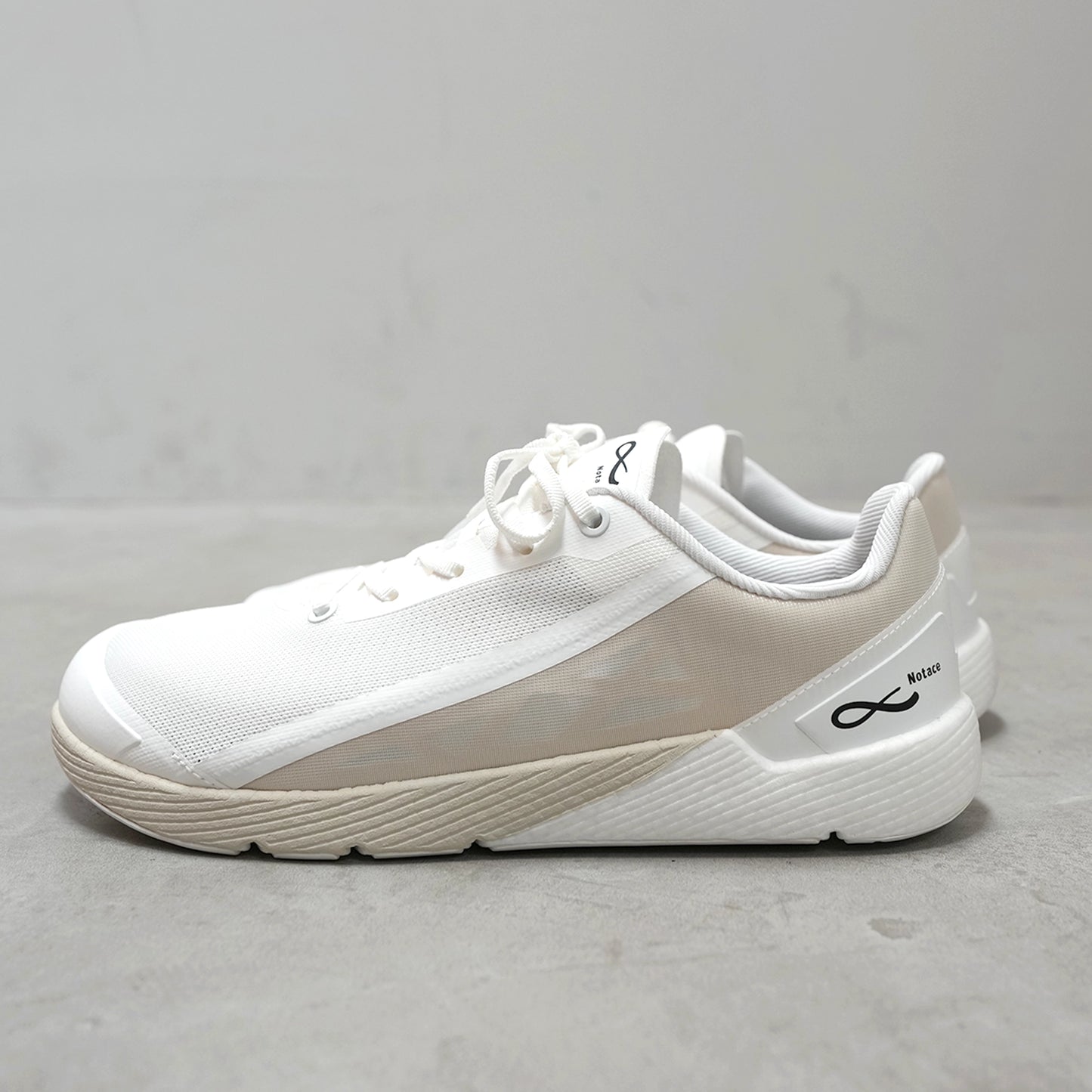 【Notace】ノータス men's michi 1 "White×Ivory"
